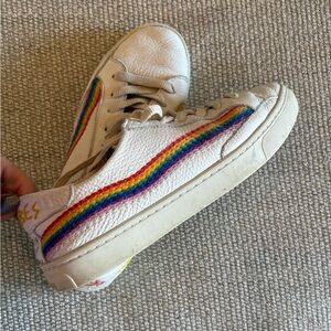 Soludos Leather Good Vibes Sneakers